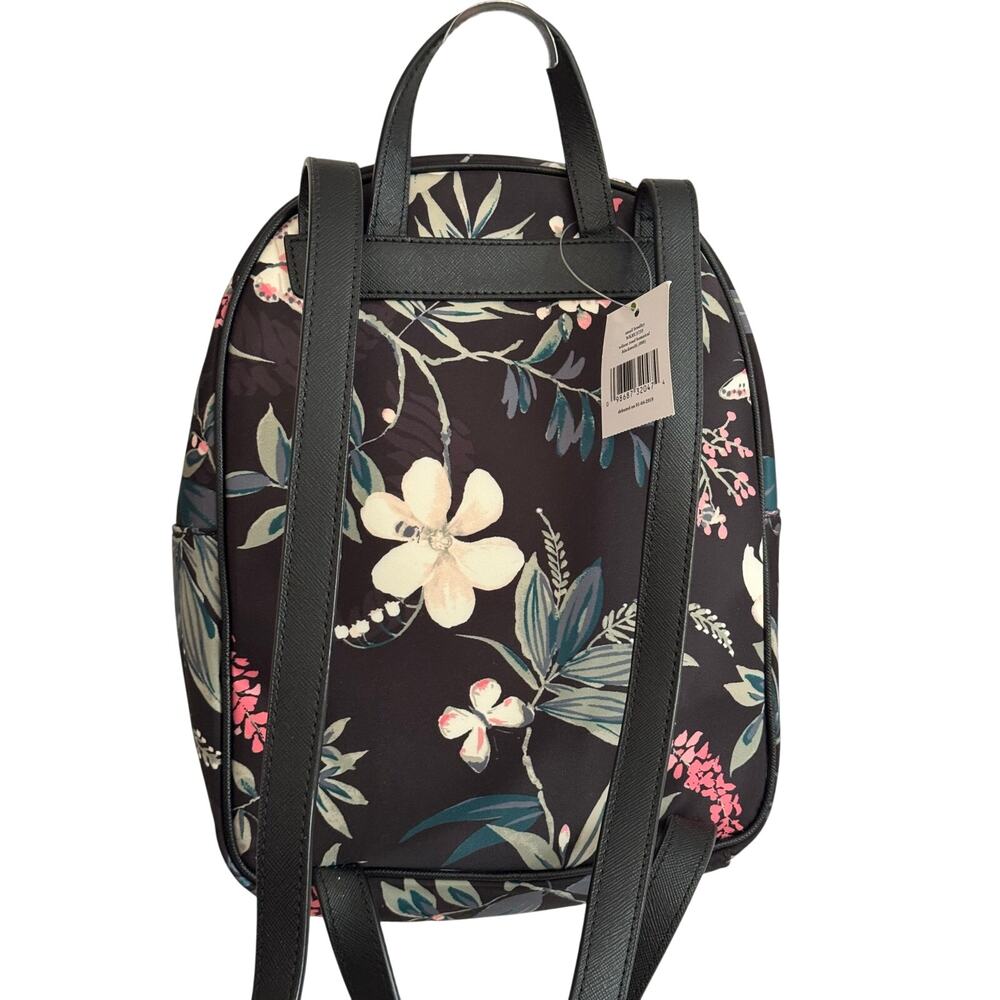 Kate Spade Wilson Road Botanical Small Bradley Backpack NWT Floral Nylon - Picture 7 of 14